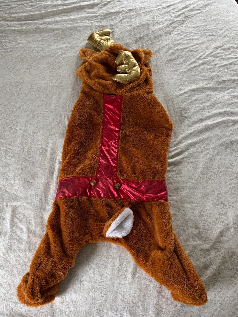 Dog Reindeer Costume